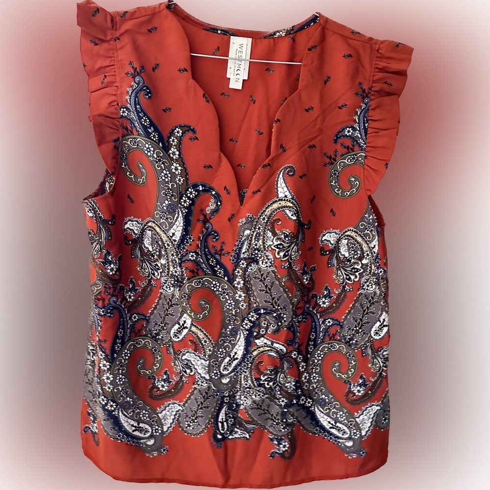 Terracota Small short sleeve with flare detail from Westmoon Brand new